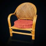 Fauteuil Osmonde en rotin à louer