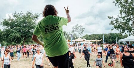 Tout Angers Bouge 2025 - Tente Stretch 75m²