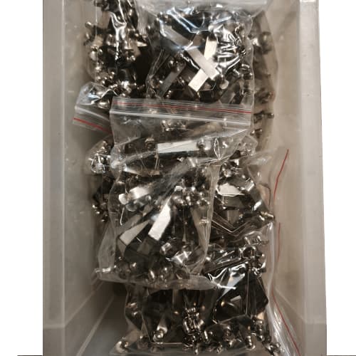 Lot de 800 clips à ressort 6mm