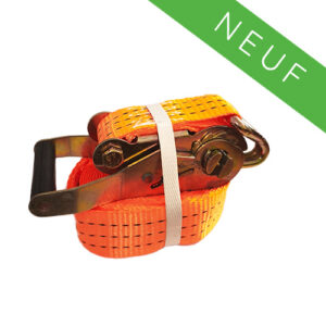 Sangle à cliquet orange